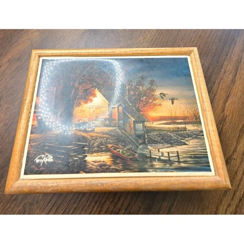 The Hadley Collection Jewelry Box That Special Time Box 4x6 Terry Redlin THAT SP